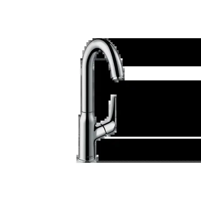 Mitigeur lavabo 240 Novus bec pivotant 120° tirette etVidage finition