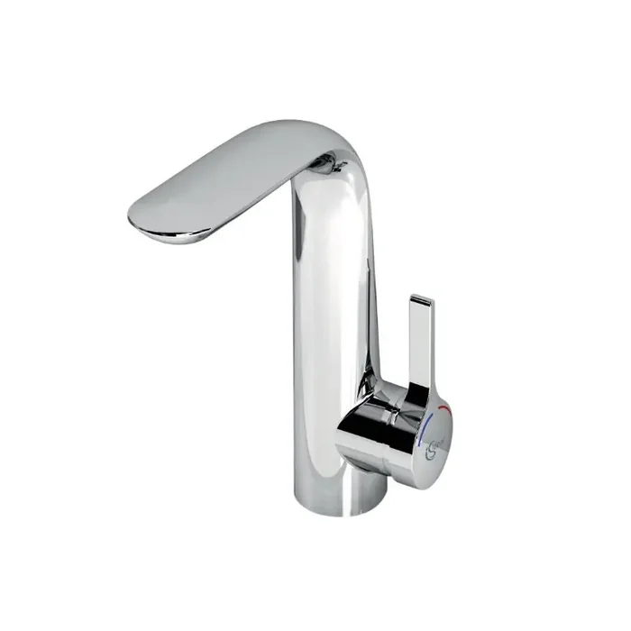 Mitigeur lavabo bec haut chromé 163mm MELANGE