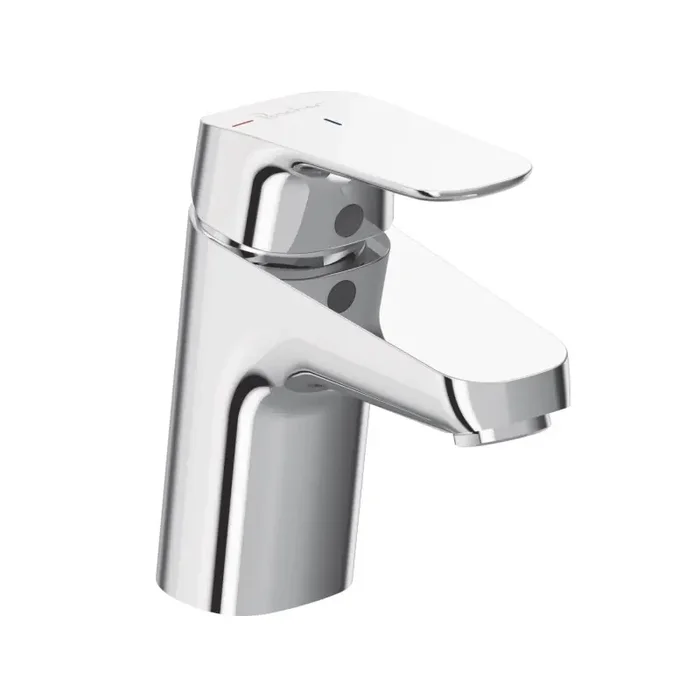 Mitigeur lavabo Okyris 5L vidage metal c3 chrome Cartouche 38 mm bec f