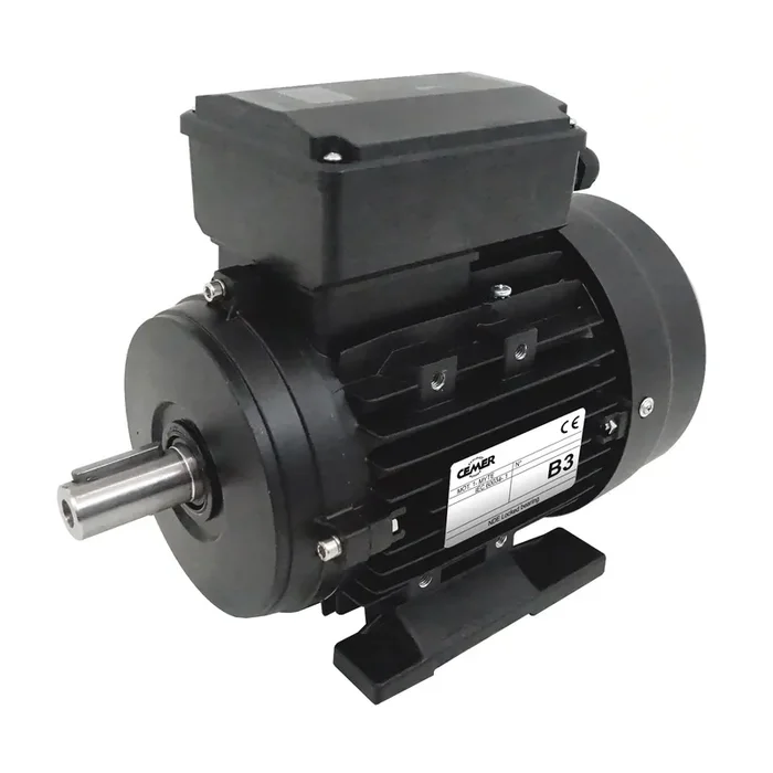 Moteur électrique Monophasé 220V 0,25 kW 1000 tr/min Condensateur Permanent – MY7126B3 Bride B3