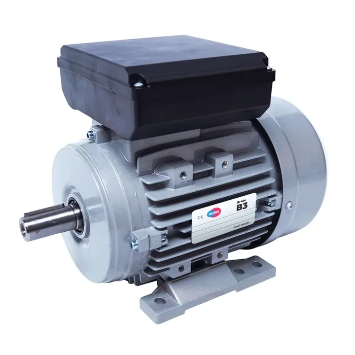 Moteur électrique monophasé 220V 1.1 kW 3000 tr/min Condensateur Permanent – MMP80G2B3 Bride B3
