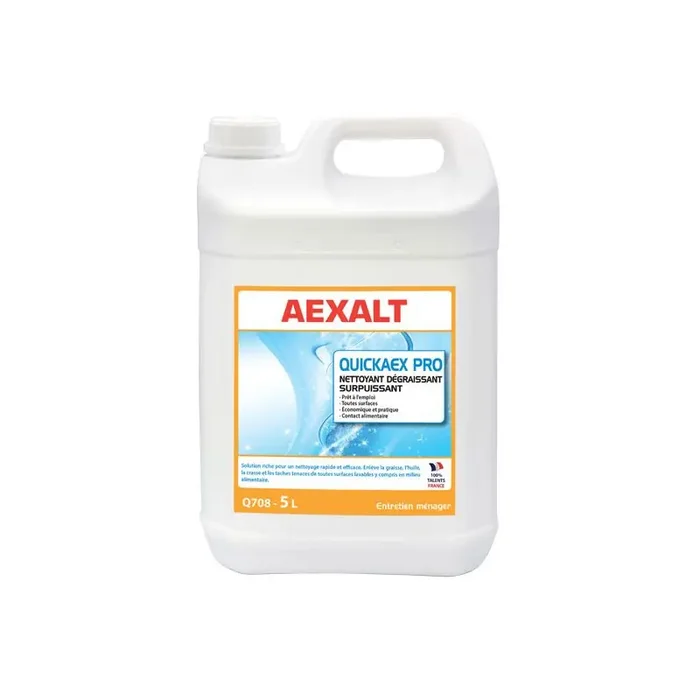 Nettoyant dégraissant polyvalent toutes surfaces parfum agrume 5 L QUI