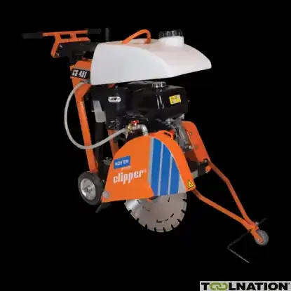 Norton Clipper 70184629089 CS451 D7 Scie à sol 450 mm Hatz 1B30 Diesel Faible vibration !