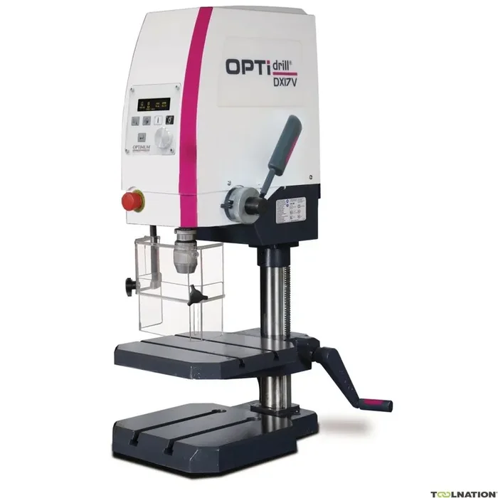 Optimum 713020170 DX17V Perceuse de table de précision Vario 16mm 1000 watts 230V