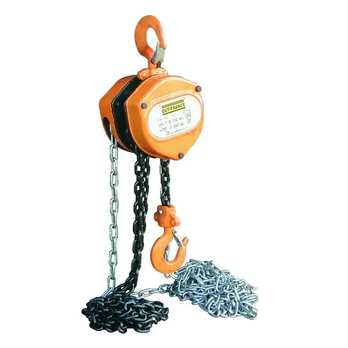 Palan à chaîne Capacité 2000 Kg 1660110