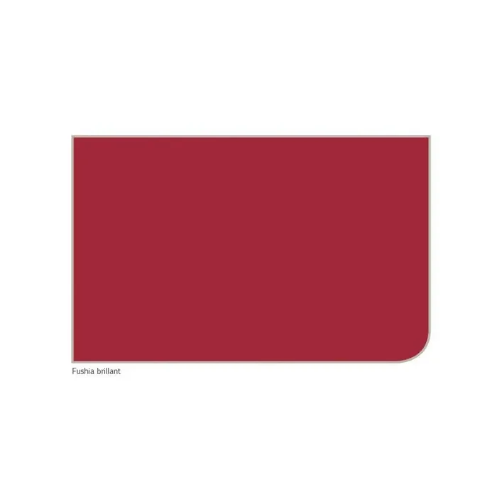 Panneau mural fushia brillant 2420x1200mm
