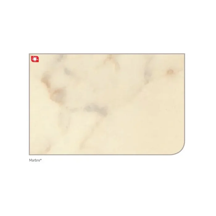 Panneau mural marbre 2420x900mm verti-lock anti-bactérien