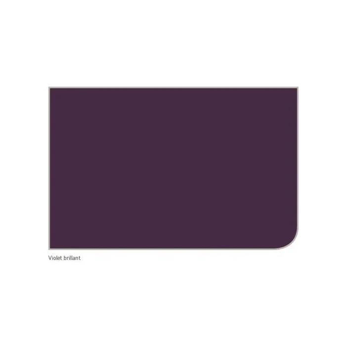Panneau mural violet brillant 2420x900mm