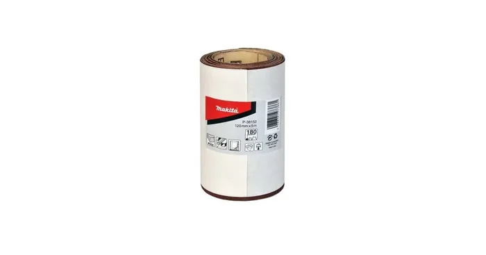 Papier de verre MAKITA 120 mm K400 rouleau 5m P-38180