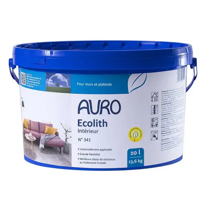 Peinture Auro Ecolith intérieur n°341 1L blanche