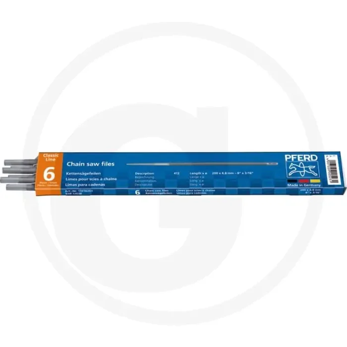 Pferd kettingzaagvijl classic line masterverpakking vpe 6 – ronde vijl 5,5 mm