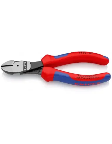 Pince coupante de côté à forte démultiplication 160 mm 7402160 – Knipex