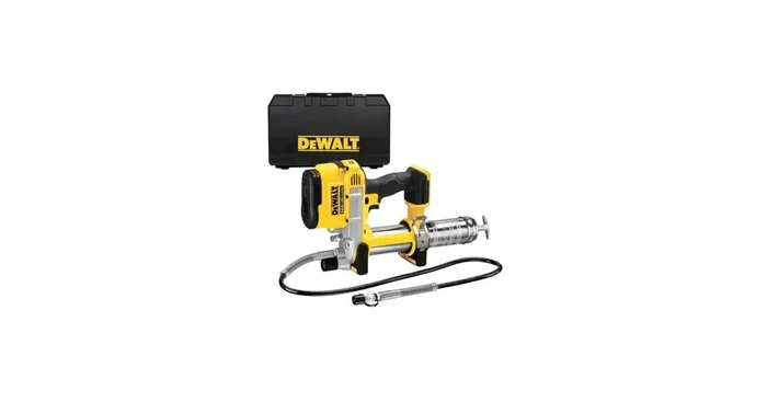 Pistolet graisseur / pistolet graisseur DeWALT 18 V XR Li-Ion machine autonome en coffret DCGG571NK
