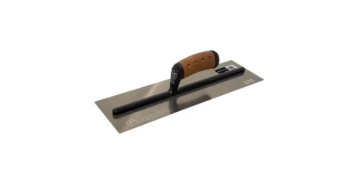 Platoir à enduit lame inox plate 0,7 mm, 40 x 12 cm – COLUMBIA