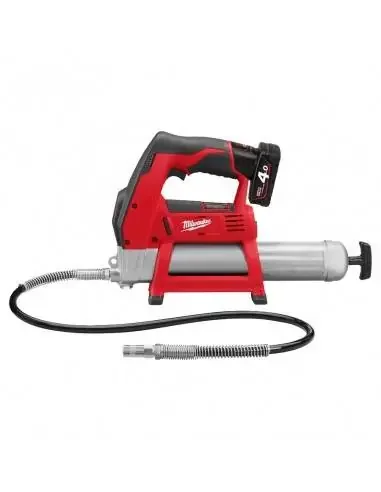 Pompe à graisse sans fil 12V Li-Ion M12 GG-0 (machine seule) 4933440435 – Milwaukee