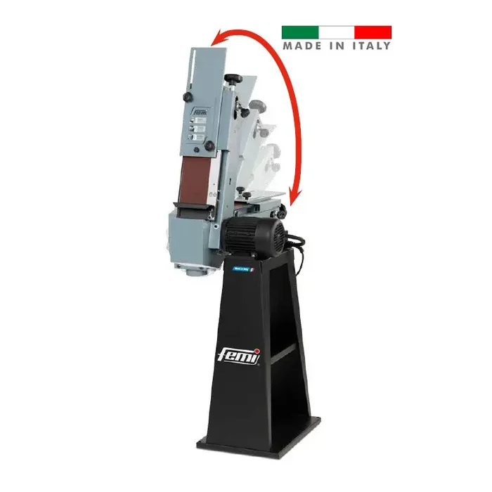 Ponceuse à bande inclinable 1000W 120x1500mm 542B