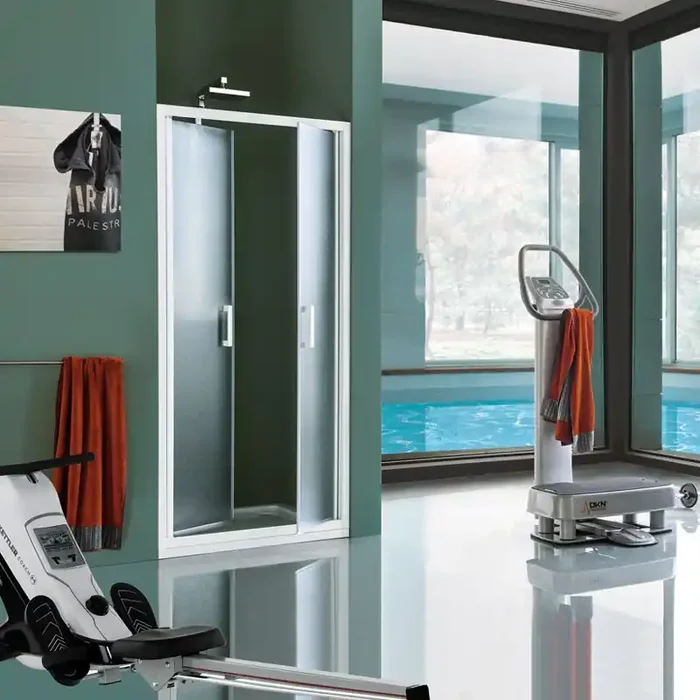 Porte douche abattant Saloon 117 121cm CEE ART