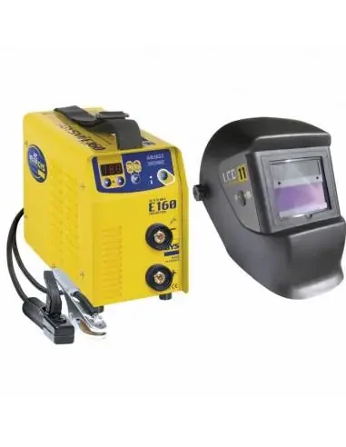 Poste à souder MMA Inverter GYSMI E160 + Masque LCD TECHNO 11 – 031456 – GYS