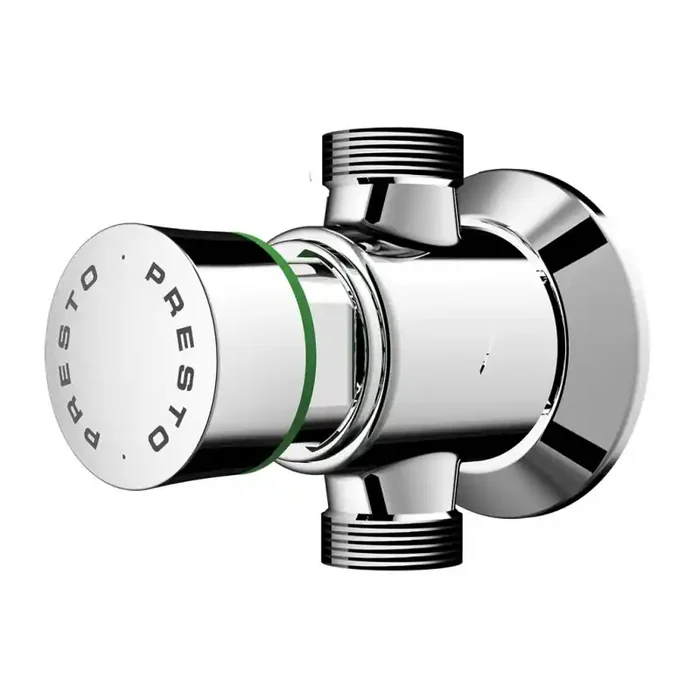 Robinet temporisé Presto 12 NEO pour urinoir mural G1/2&Prime; sans raccord