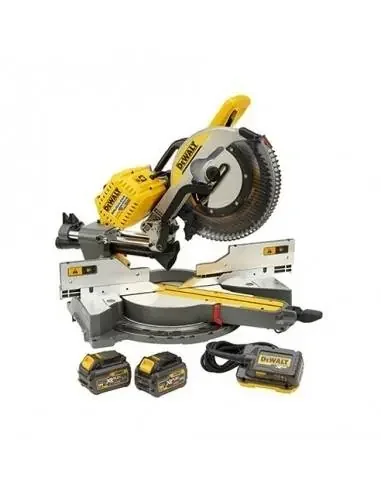 Scie à onglets XR FLEXVOLT 54V 2Ah Li-Ion Brushless 305mm – DHS780T2A – Dewalt