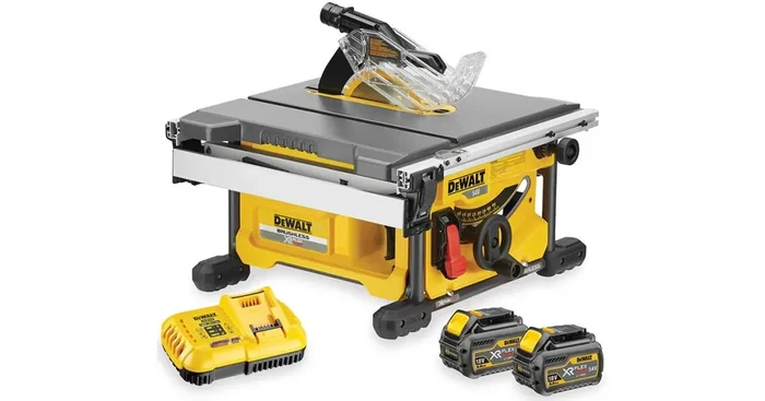 Scie à table sans fil DeWALT DCS7485T2