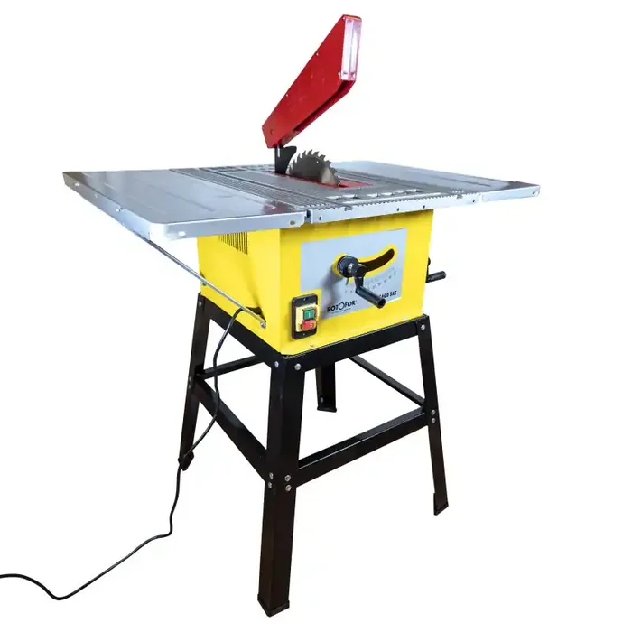 Scie à table sur pied 1600W – 3 rallonges