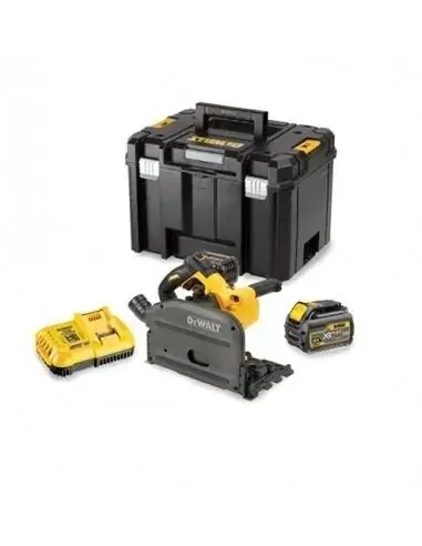Scie plongeante XR FLEXVOLT 54V 2Ah Li-Ion Brushless – 2 batteries – coffret TSTAK – DCS520T2 – Dewalt