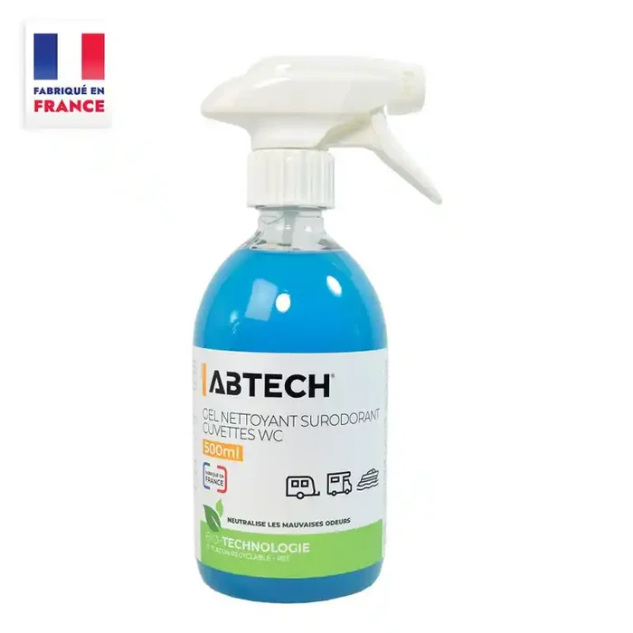 Solution gel enzymatique nettoyant cuvette WC