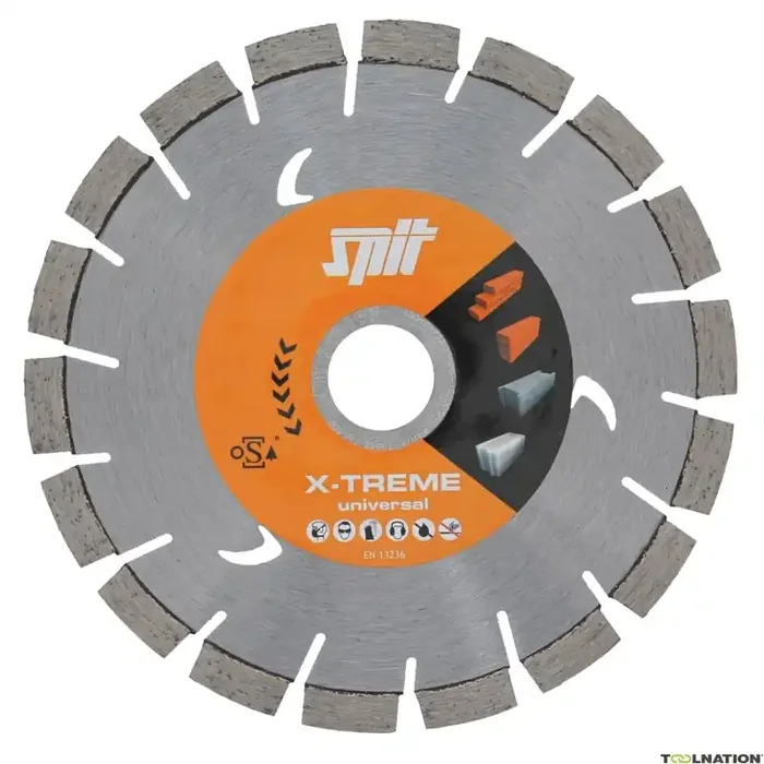 Spit Accessoires 610197 Disque diamanté D.150 / 22.2 mm – Xtreme Universal (set) Set