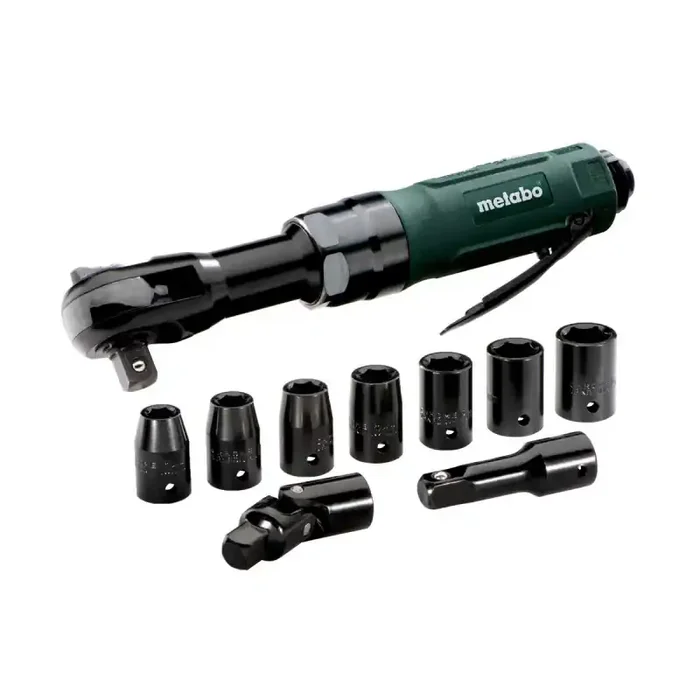 Tounevis à cliquet à air comprimé Metabo DRS 68 Set 1/2″ 68Nm coffret