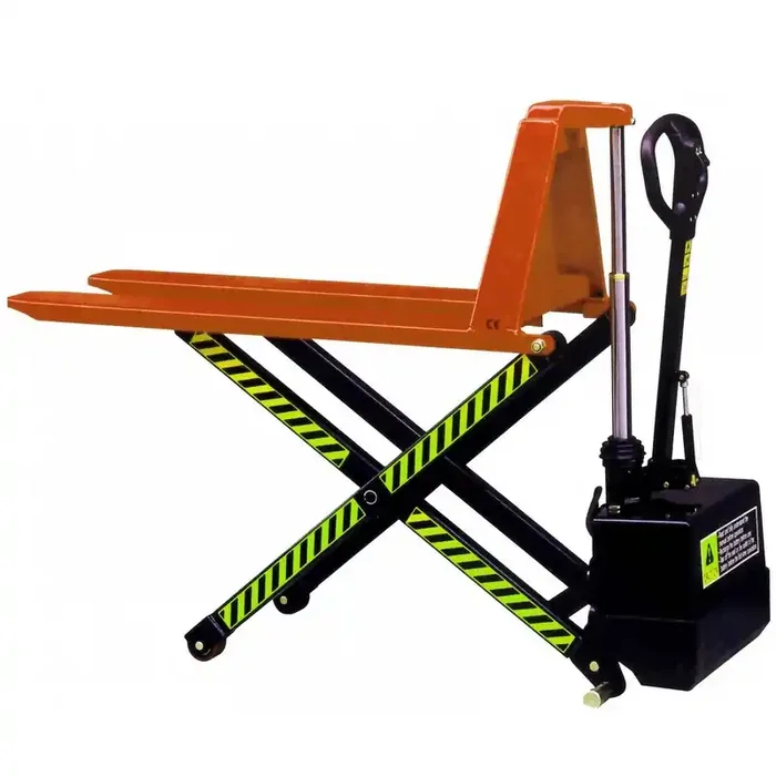 Transpalette haute levée électrique 1500 Kg 1100x520mm JE5215