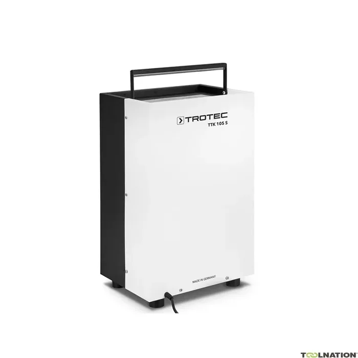Trotec 1120000109 TTK105S Déshumidificateur, Déshydrateur de chantier avec hygrostat
