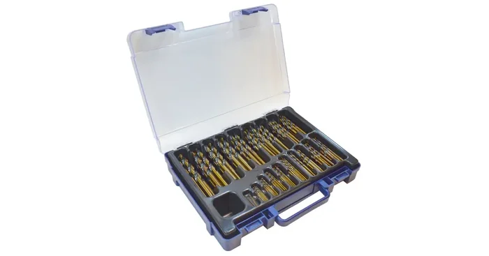Valise 170 forets HSS Gold & Black Ø1 à Ø10 mm – ALPHA COUPE