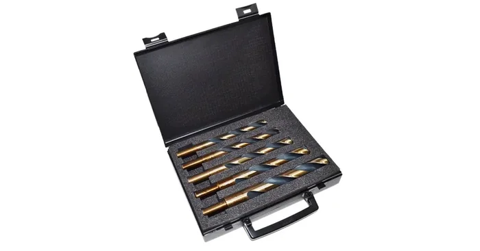 Valise de 5 forets HSS Gold & Black Ø14 à Ø20 mm – ALPHA COUPE