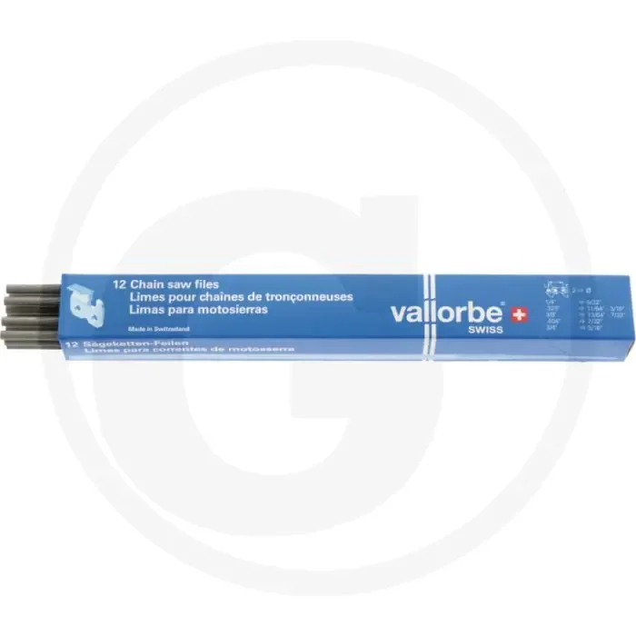 Vallorbe kettingzaagvijl in masterverpakking vpe 12 – Ø 4,5mm