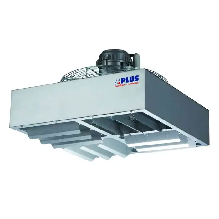 Ventilateur hélicoïde carrossé VES 800 180W mono 230V 8000m3/h Splus