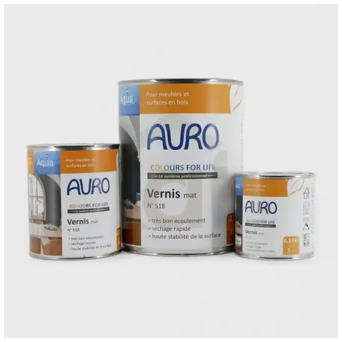 Vernis mat transparent Auro n°518 2,5l à séchage rapide