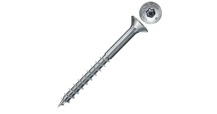 Vis à bois Power-Fast II FPF-ST CTP tête fraisée, zingué blanc, Ø3,5 x 40 mm, 200/bte – FISCHER