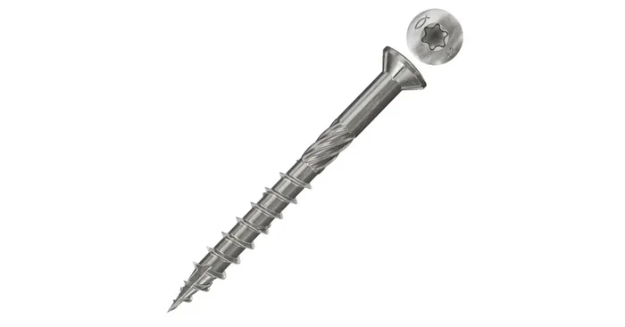 Vis terrasse inox tête fraisée FTS-ST A2P, 5,0 x 50 mm, 200/bte – FISCHER
