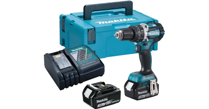 Visseuse à percussion sans fil Makita Aku Li-ion LXT 18V 3,0 Ah, Makpac DHP484RFJ