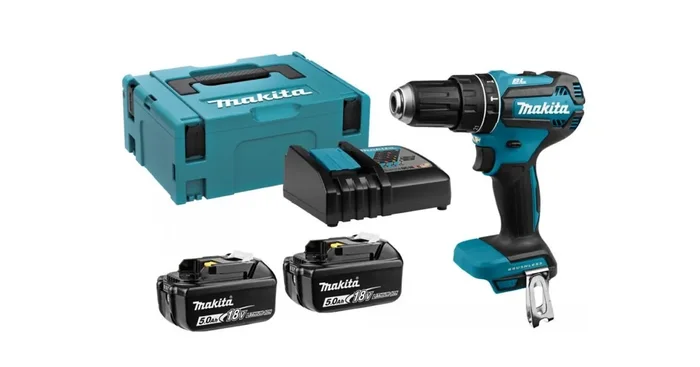 Visseuse à percussion sans fil Makita Aku Li-ion LXT 18V/5,0 Ah, Makpac DHP485RTJ