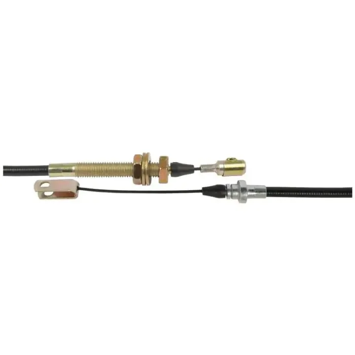 (Voet) Gaskabels – Lengte: 730mm, Lengte buitenkabel: 596mm.