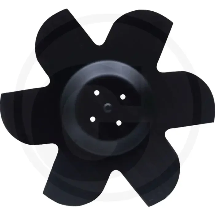 Ziegler spadeschijf 560 x 4 mm ster – 4 boringen